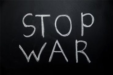 Stop war Recent escalation of violence